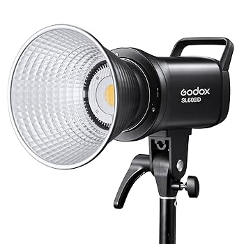 GODOX SL60W LEDスタジオライト＋アンブレラ Godox SL60W Pro Photography Kit with Softbox, 5600K Studio